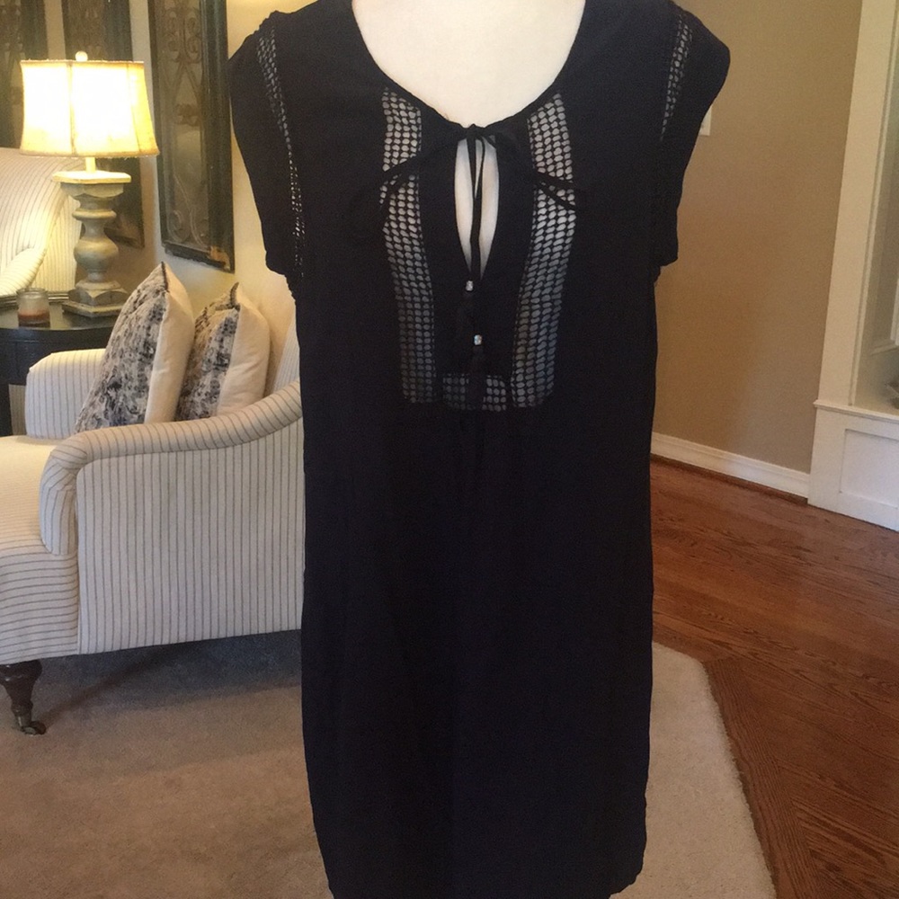 Signature Studio Navy Blue Sleeveless MIDI Dress - Picture 4 of 12